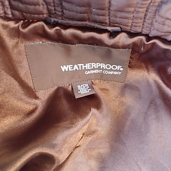 2 for $20 Bronze/brown quilted poly jacket - Picture 4 of 6